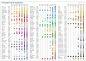 Preview: Übersicht der Farben in den Prismacolor Premier Sets