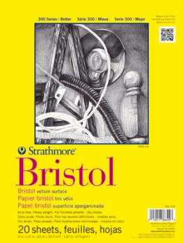 Strathmore 300 Bristol Vellum | ca. 23 x 30 cm