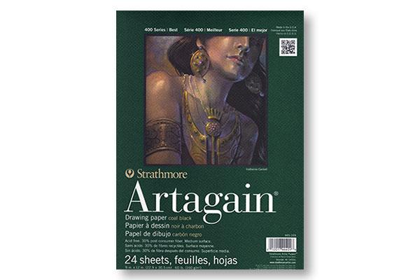 Strathmore 400 Artagain schwarz | ca. 23 x 30 cm